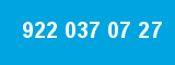 922 037 07 27